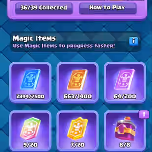 RAREST GT 100 AND 2x CRL 20 WIN EMOTES GT RANK 51 TOP UC RANK 336 KT 16 106 ELITE CARDS ALL EVO 75 XP 35 TOWER SKINS - Image 18