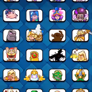 RAREST CRL 20 WIN EMOTE 🌸 KT 16 37 MAX CARDS 82 XP 106 ELITE CARDS 35 EVOLUTIONS 6 HEROES ULTIMATE CHAMPION 12500 CUPS - Image 22