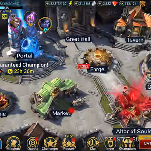 LV98 - Power 7.39M - 2 mythic - 36  Champions LV 60 -  100 Legend - 12 Void  - Image 1