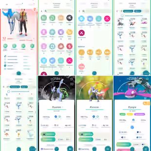 🔥SHINY MIMIKYU COSTUME PIKACHU 💎 15x SHINY LEGENDARY [] SHINY XERNEAS [] 180 LEGENDARY [] 144 SHINY [] LVL 52 - Image 1