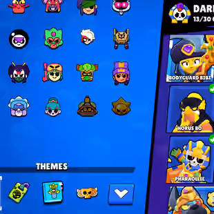 🔥RARE STAR SHELY SKINS BRAWLER ACCOUNT🔥46 HYPER CHARGE 51 MAX-49.9K GOLD-44K TROOHY-HYPER CHARHE SKINS 4- 2018 ACCOUNT - Image 26