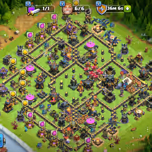 ❗[ TH-17 NEAR MAX ]❗SB-FB [MAX] | GG-MM [23] | HEROS: 100-100-52-75-50 || WALLS MAX || NEAR MAX DEF - TROOPS | BEST DEAL - Image 1
