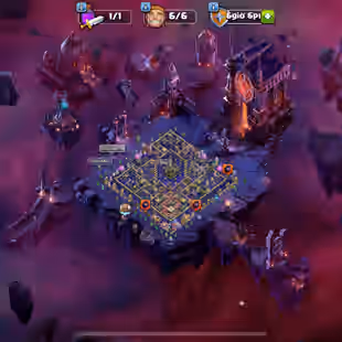 🌟BEAUTIFUL TH 17 FULL MAX🌟| READY FOR TH 18 | 10 EPIC EQUIPMENT MAX | 3X RARE SCNERY | FULL MAGIC ITEMS | XP 249 - Image 3