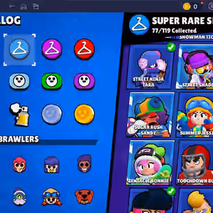 🌟 220 SKINS🌟74.950 TROPHY | 95 BRAWLERS | 22 HYPERCHARGED | 31 MAXED BRAWLERS | CHAINSAW BUSTER | LOADED RICO | CORSA - Image 36