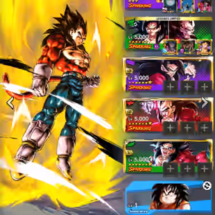 D793-IOS+Android-Nice Account-9 UL(SS4 Vegeta+Frieza+SS4 Gogeta+Majin+Vegito)+55 Legend+Vip Equi+Good Zenkai+Good Team - Image 6