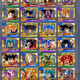 D788-IOS+Android-Vip Meta Account-9 UL(SS Goku+Frieza+SS4 Gogeta+Majin+Turles+Super Vegeta)+62 Legends+Vip Equipment - Image 7