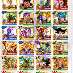 D810-IOS-Android-Super Vip Account-15 ULTRA-66 Legends Limited Good Star-Nice Zenkai-Vip Equipment-Many Team Ready PVP - Image 13