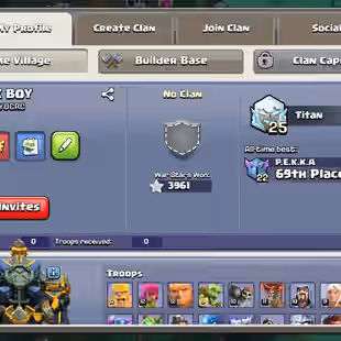 🔥[ PREMIUM TH-17 ]🔥AF [MAX] - FB [23] - FA [20] || HEROS: 70-83-64-64-34 || LEVEL: 16-17 WALLS || STRONG DEF - TROOPS - Image 2