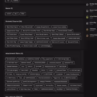 593 LVL - 59X BLACK ICES - 64X SEASONALS -44X MUTE PROTOCOL -42X CONTAINMENT - 29X UNIVERSALS -75X DOKTORS CURSE -72 OPE - Image 1