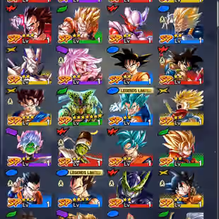 D346-IOS+Android-5 UL(Vegito 10 Red Star+Cell+Majin Vegeta+Hit)+15 Legends+Good Equipment+Have Story+Team Android - Image 4