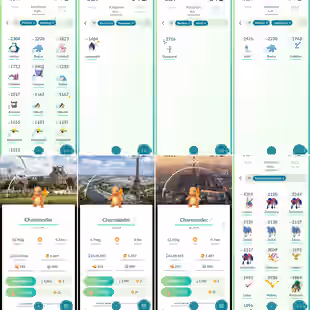 155 DYNAMAX 🔥 LEVEL 70 💎 639 SHINY | 527 LEGENDARY | FRANCE LOCATION BG | SHINY GMAX LAPRAS - Image 2