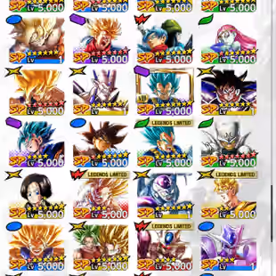 D409-IOS-Android-4 UL(Majin Vegeta-Super Vegtio-Buu Kid)-Vip Equipment-33 Legends-Team Daima-SS4 Goku-SS3 Goku Red Star - Image 7