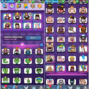 🔥KT15 XP63 🚀 110 MAXED | 41 ELITE | 15 EVOLUTION | 11940 TROPHY | FREE RENAME | 147 EMOTE | INSTANT DELIVERY - Image 5