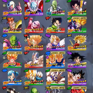 D805-IOS-Android-Vip Account-780 Millions Power-9 ULTRA-65 Legend-Vip Zenkai-Vip Equipment-Many Good Team Ready PVP - Image 11