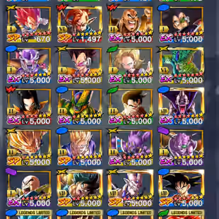 D67-VIP ACCOUNT-11 ULTRA(SS4 Gogeta+Vegito+Gogeta+Goku Uis+Gohan+Super Vegito+Frieza)+Vip 44 Legends-Vip Equi-Sparking - Image 10