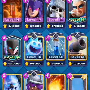 ❗[ 53X MAX CARDS - 9X EVULOSION ]❗ LEVEL: 54 || TROPHY: 9200 || KT: 15 || ELITE CARD : 5 || 52X EMOTES || FAST DELIVERY - Image 9