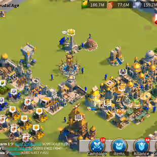 Max 4 Commanders - 40 Passport - 69+ Gold Head - 1 farm 34M - 28k gems - 1 skin house - Image 6