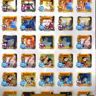 D409-IOS-Android-4 UL(Majin Vegeta-Super Vegtio-Buu Kid)-Vip Equipment-33 Legends-Team Daima-SS4 Goku-SS3 Goku Red Star - Image 13