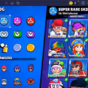 🌟11.11 PIN🌟FREE CHANGE NAME | 217 SKINS | 73.000 TROPHY | 91 BRAWLERS | 16 MAX | 13 HYPERCHARGED - Image 31