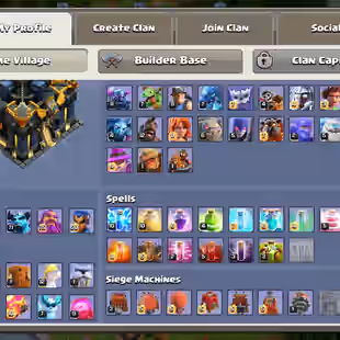 🔥[ TH-17 NEAR MAX ]🔥 4'000 GEMS | GG-FA [MAX] | FB [20] - 11X EQOMNT MAX || MOSTLY WALLS MAX - MAX HEROS || NEAR MAX - Image 4