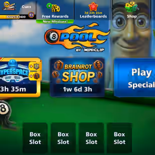 30B COINS ACCOUNT | Level 417 | 19 Legendary Cues | CCP 65 | Miniclip Unlimited Password Changeable | Status- Alert - Image 6