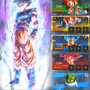 D791-Nice Account-10 UL(SS Goku+Goku Uis+SS4 Gogeta+Rose+Gogeta+Turles+Beast Gohan)+53 Legends+Good Equipment+Good Team - Image 9