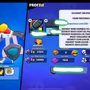 S1  57K CUPS  81 BRAWLERS | 115 SKINS  | 10 HYPERCHARGE |HIER TIER BR [] 25 MAXED []FAST DELIVERY - Image 10