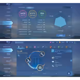 MOONTON | ✨LV 128 - WR 54 PERCENT✨ EPIC RECALL FIRE CROWN | CC PHARSA - CHAMPION LANCELOT | HERO 116 | SKIN 254 | BP 11K - Image 2