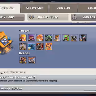 🔥TH 17 3 HERO MAX🔥XP 231-HERO 95-100-75-50-GOOD EQUIPMENT-NC 1000-STRONG DEFENSE-BEST DE - Image 9