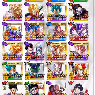 D810-IOS-Android-Super Vip Account-15 ULTRA-66 Legends Limited Good Star-Nice Zenkai-Vip Equipment-Many Team Ready PVP - Image 21