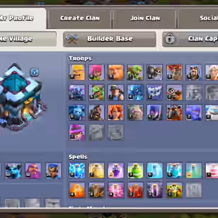 FULL MAX TH 13 💎 MAX HERO 💎 176 XP - 20 EQUIPMENTS - SB FB - HERO SKINS - 1144 WWS - BH 8 - INSTANT -AVAILABLE - CHEAP - Image 4