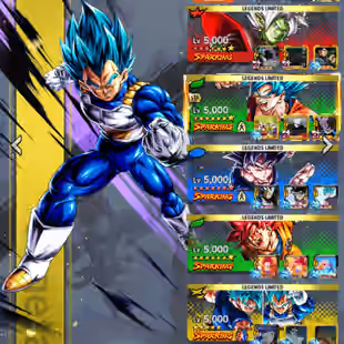 D656-IOS+Android-6 UL(Majin Vegeta+Cell+Hit)+46 Legends Good Star+Good Team+Goku Uis Full Star+Zamasu+God Vegeta - Image 6