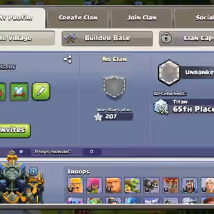 ❗[ PREMIUM TH-17 ]❗FIREBALL [20] - E.BOOT [20] || HEROS: 73-83-41-63-30 || STRONG DEF - TROOPS || FAST DELIVERY  - Image 2