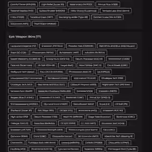 182 LVL - 18X BLACK ICES - 4X RACER - 25X SEASONALS - 3X DUST LINES - 6X UNIVERSALS - 74 OPERATORS - 6K RC - 106K RENOWN - Image 5