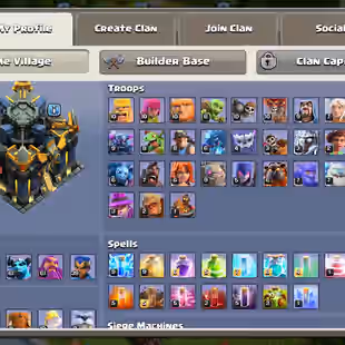 ❗[ PREMIUM TH-17 ]❗R.SPEAR [24] | GG-MM-EB [20] || HEROS: 81-82-61-61-39 || STRONG DEF - TROOPS || LVL 15 WALLS - Image 3