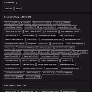 332 LVL - 26X ELITES - 42X SEASONALS - 43X BLACK ICES - 21X UNIVERSALS - 10X PRO LEAGUES NEW - 11X PILOT PROGRAMS - 73 O - Image 6