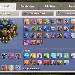 ❗[ PREMIUM TH-17 - ALL WALLS MAX ]❗6'000 GEMS || GG [20] - MM [20] - FB [20] - EB [20] - 10X EPIC || 1100 MEDALS - Image 3