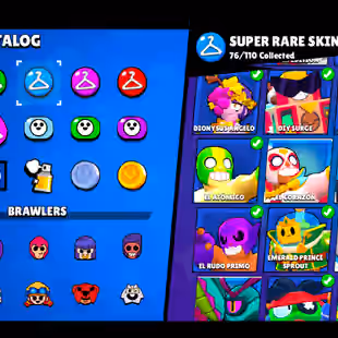 🌟189 SKINS🌟50.600 TROPHY | 88 BRAWLERS | 21 MAX | 11 HYPERCHARGED | INSTANT DELIVERY | FULL ACCESS - Image 23
