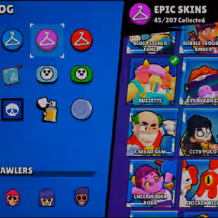 🌟201 SKINS🌟72.400 TROPHY | 93 BRAWLERS | 25 MAX | 14 HYPERCHARGED | INSTANT DELIVERY | FULL ACCESS - Image 36