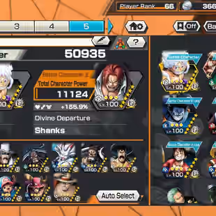 BR610-IOS-Android-Hyber 50-5 Ex(Gear 5 v2-Kizaru-Garp-Roger v2-Kaido-Akainu-Shank v4-Shank v3-Shank-Yamato)-Vip Medal - Image 14