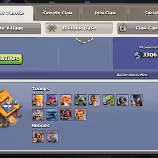 🔥[ TH-17 NEAR MAX - MAX HEROS - MAX WALLS ]🔥 FIREBALL [MAX] - SB [23] | MM-RS-EB [20] | NEAR MAX DEF - TROOPS || - Image 7