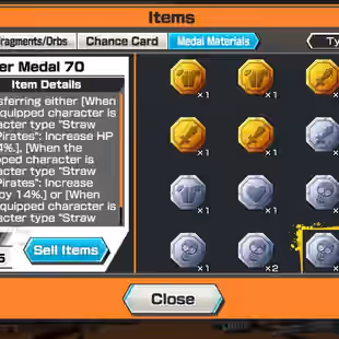 BR547-IOS-Android-Hyber 64-11 Ex(Kuzan-Lucci-Shank v4-Akainu-Roger-Kaido v2-Zoro-Kaido v3-White Beard)-Vip Medal-SP 162 - Image 19