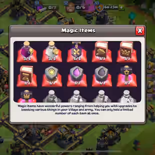 STACKED LEGEND RANKED TH 17 MAX 💎 28 EQUIPMENT MAX 💎 20k GEMS  | 36k LEGEND CUPS | 2k MEDALS | HERO MAX | SKINS - Image 8