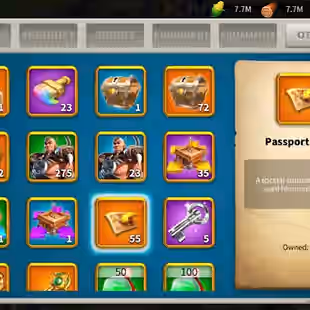 ROK1-299: 83M - 55 Passport (Immigrate now) - Good Equipment  - Max: Huo Qubing - Nevsky - BaiQi - Arthur - Joan - Image 3