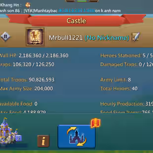 (T5 Gift Unblocked) VIP 15 | ATK 672+ | cup gold |lots of resources - Image 2