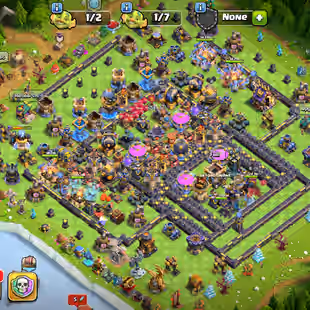 RR💥RARE HIGH XP-314💥TH 18 ALMOST MAX | 7 EPIC MAX 2 LV-20 | LEGEND LEAGUE-3 | HERO 105/105/77/80/55/17 | DISCOUNT SHOP - Image 1