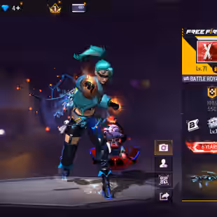 X302|Lvl 71|6 YEARS OLD|313 COSTUME(24 MYTHIC)|53 VEHICLE|261 WEAPON(1 EVO+34 MYTHIC)|BOOOYAH UMP LVL 4|CYBER CR7 AUG - Image 1