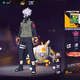 X317|LATAM SERVER|Lvl 60|64 CHARACTER|5 NARUTO BUNDLE(SAKURA,KAKASHI,JIRAIYA etc)|198 COSTUME|55 VEHICLE|244 WEAPON(1 EV - Image 1