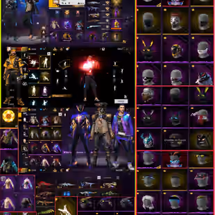 BANDIT || ONE PUNCH MAN || OG 7 YEARS ACCOUNT || HIGH VALUE RARE SKINS - Image 2