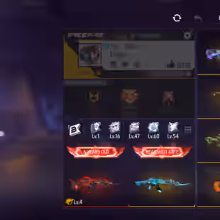 X328|EUROPE SERVER|Lvl 69|6 YEARS OLD|64 CHARACTER|406 COSTUME|342 WEAPON(2 EVO+56 MYTHIC)|MEGALODON ALPHA SCAR LVL 4|CR - Image 2